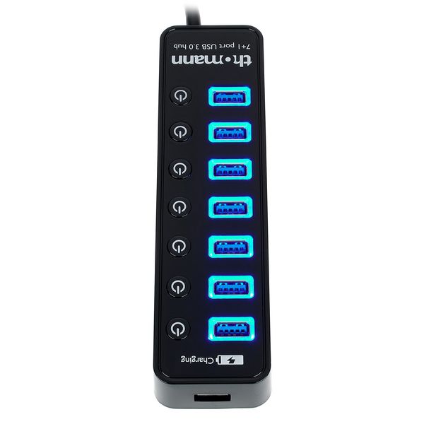 Thomann 7+1 Port USB 3.0 Hub