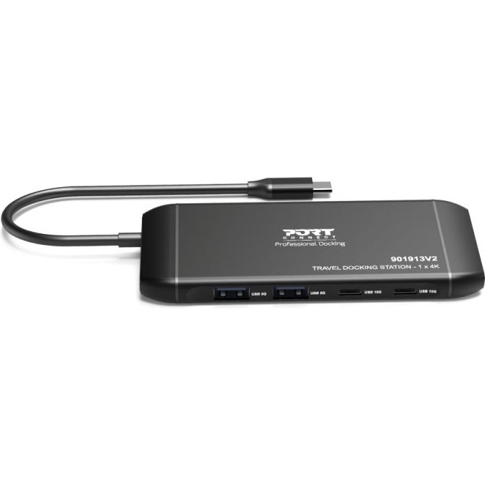 Port Designs PORT Connect Station d'accueil mobile 1 X 4K USB-C 7 périphériques 100W