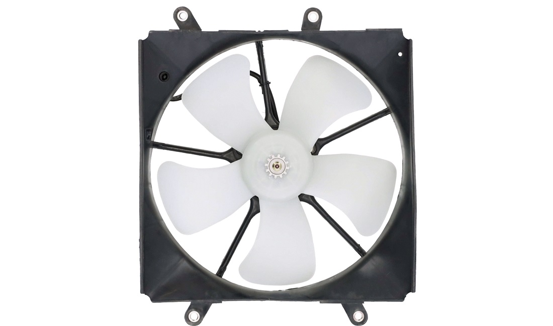 Ventilator, motorkøling