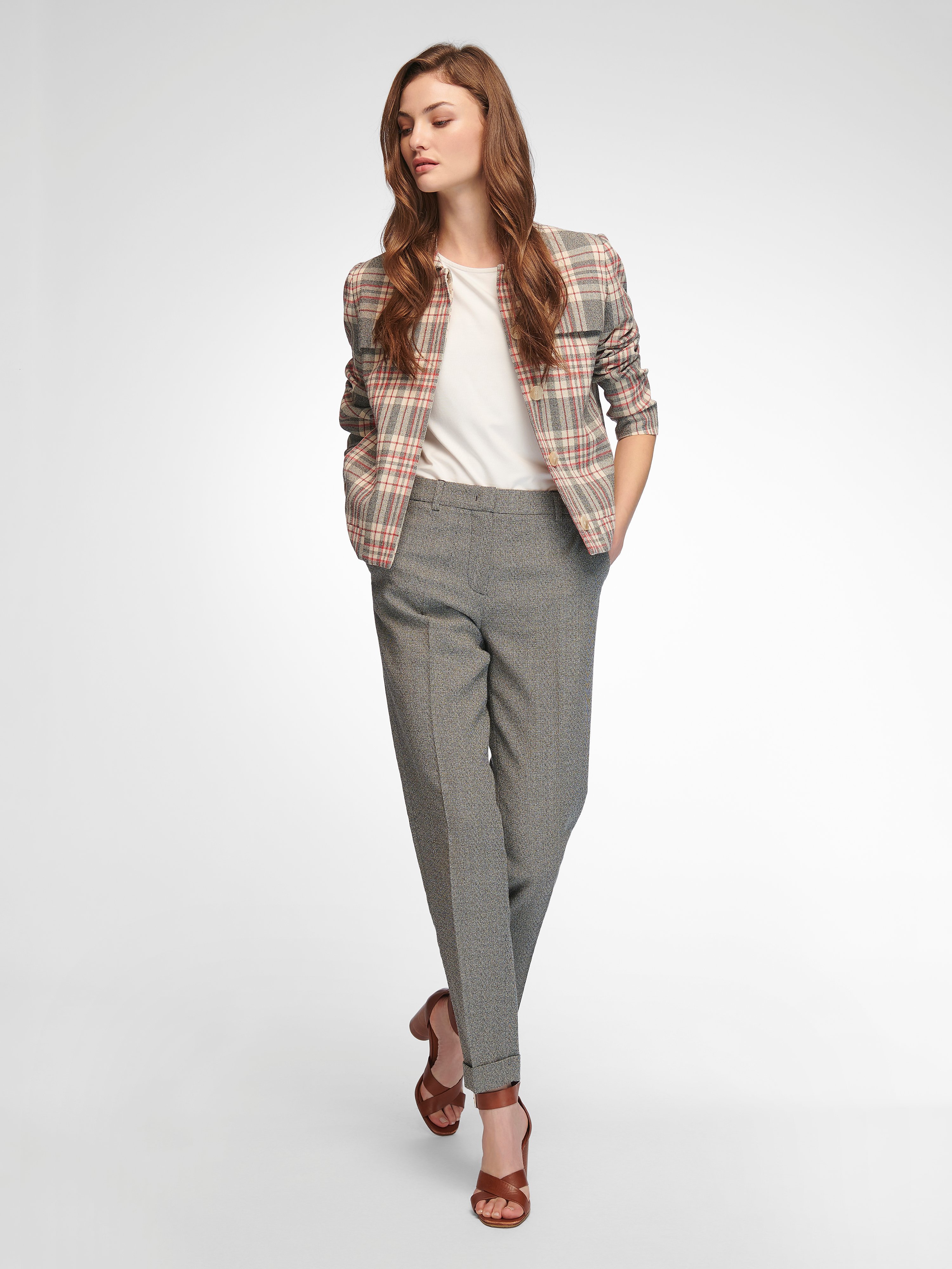 Jacke mit Hemdkragen
