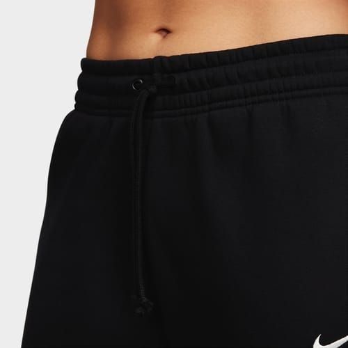 Nike Bas de Survêtement NSW Phoenix Fleece - Noir/Blanc Cassé Femme
