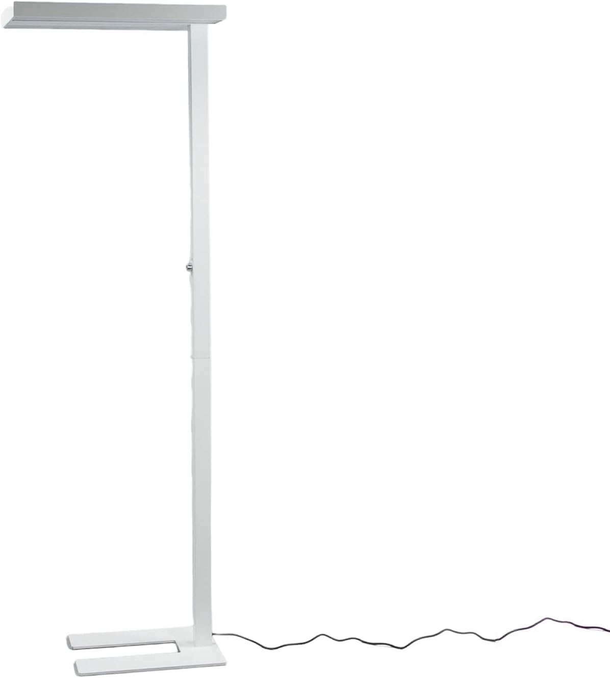 Arcchio LED Büro Stehlampe dimmbar weiß, Deckenfluter Uplight und Downlight Bürolampe Stehleuchte 6000lm 4000K Standleuchte Office Büro-Stehleuchte