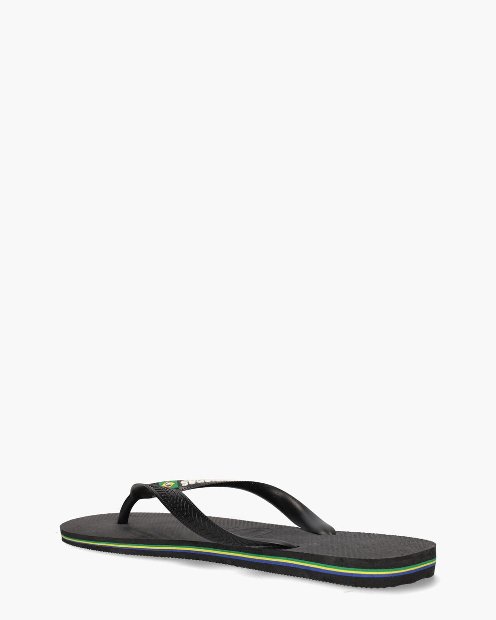 Havaianas Brasil Logo Zwart Herenslippers