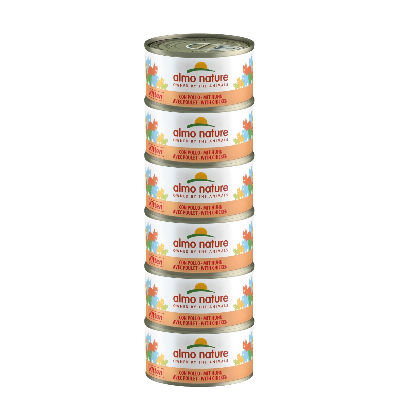 Almo nature Almo HFC 6x70g Huhn