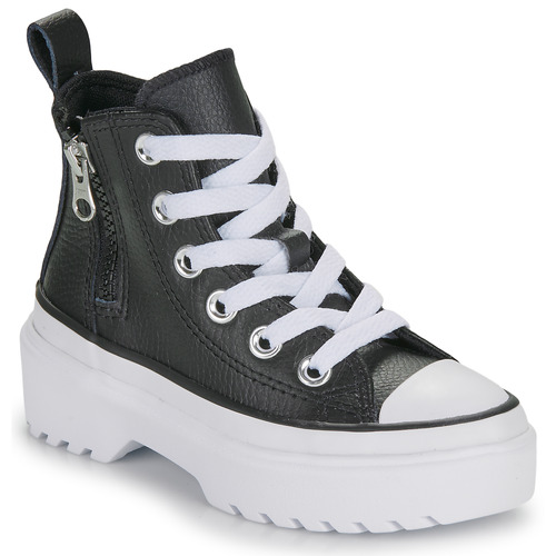 Converse - CHUCK TAYLOR ALL STAR LUGGED LIFT PLATFORM LEATHER - Noir
