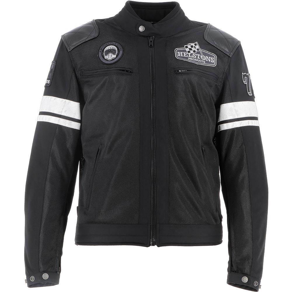 Helstons - Blouson Revolte Air Tissu Mesh Noir