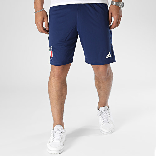 Short Jogging A Bandes HS9850 Bleu Marine