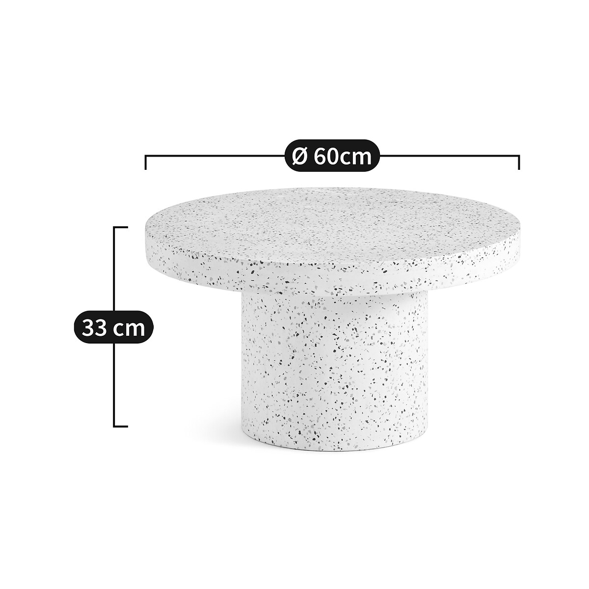LA REDOUTE INTERIEURS<br>Mesa de centro em terraço, Madina