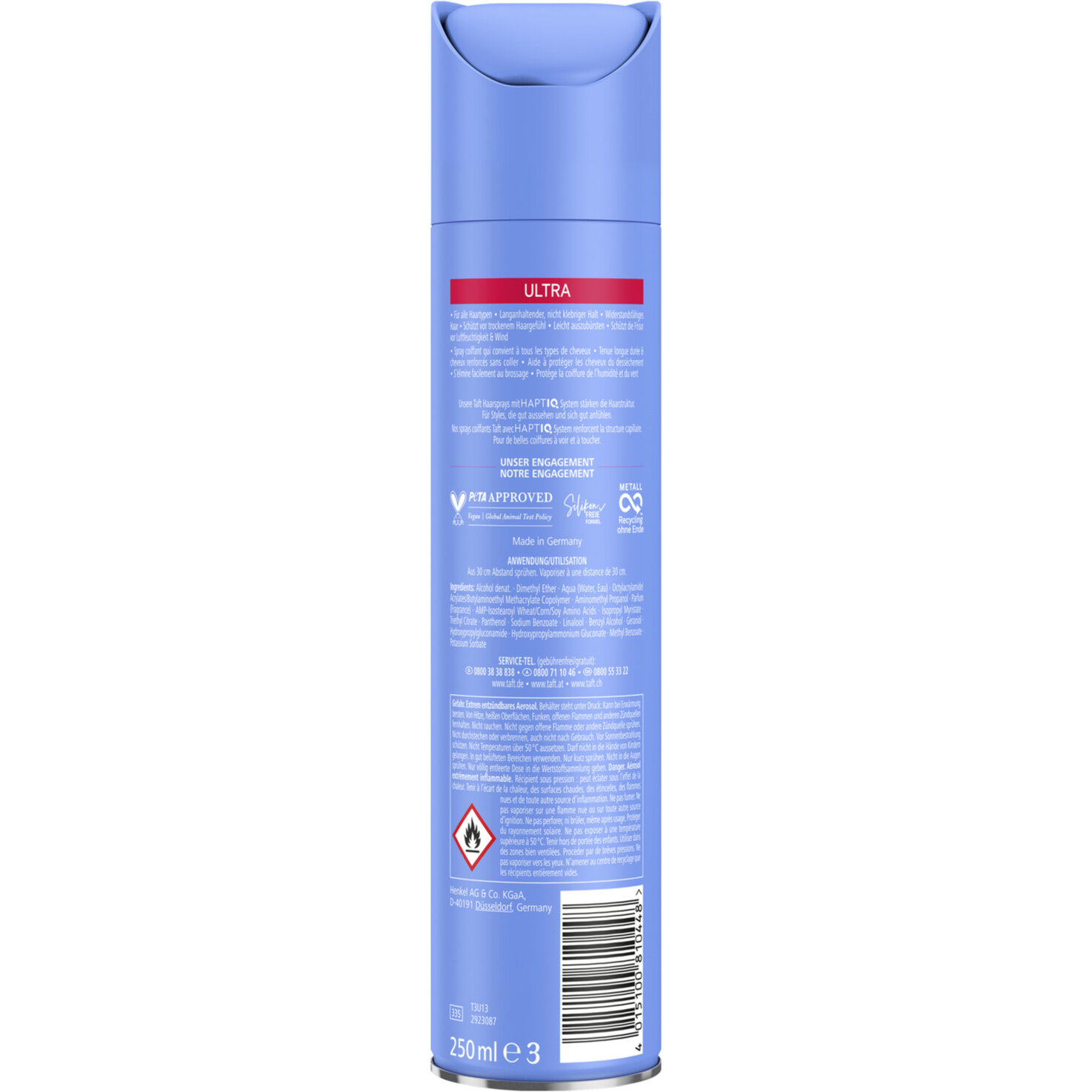 Schwarzkopf Taft Haarlack Ultra Gestärktes Haar