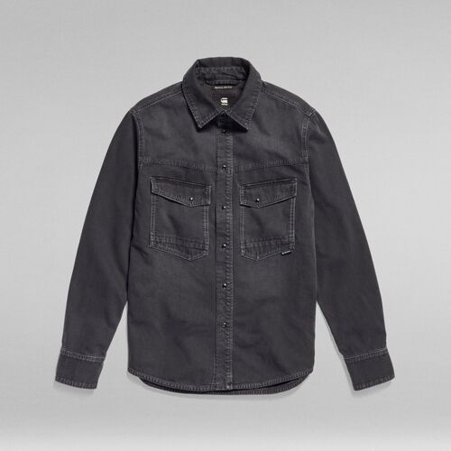 G-Star Raw - D23006-D304 DAKOTA-D909 FANTOM BLACK DENIM Negro