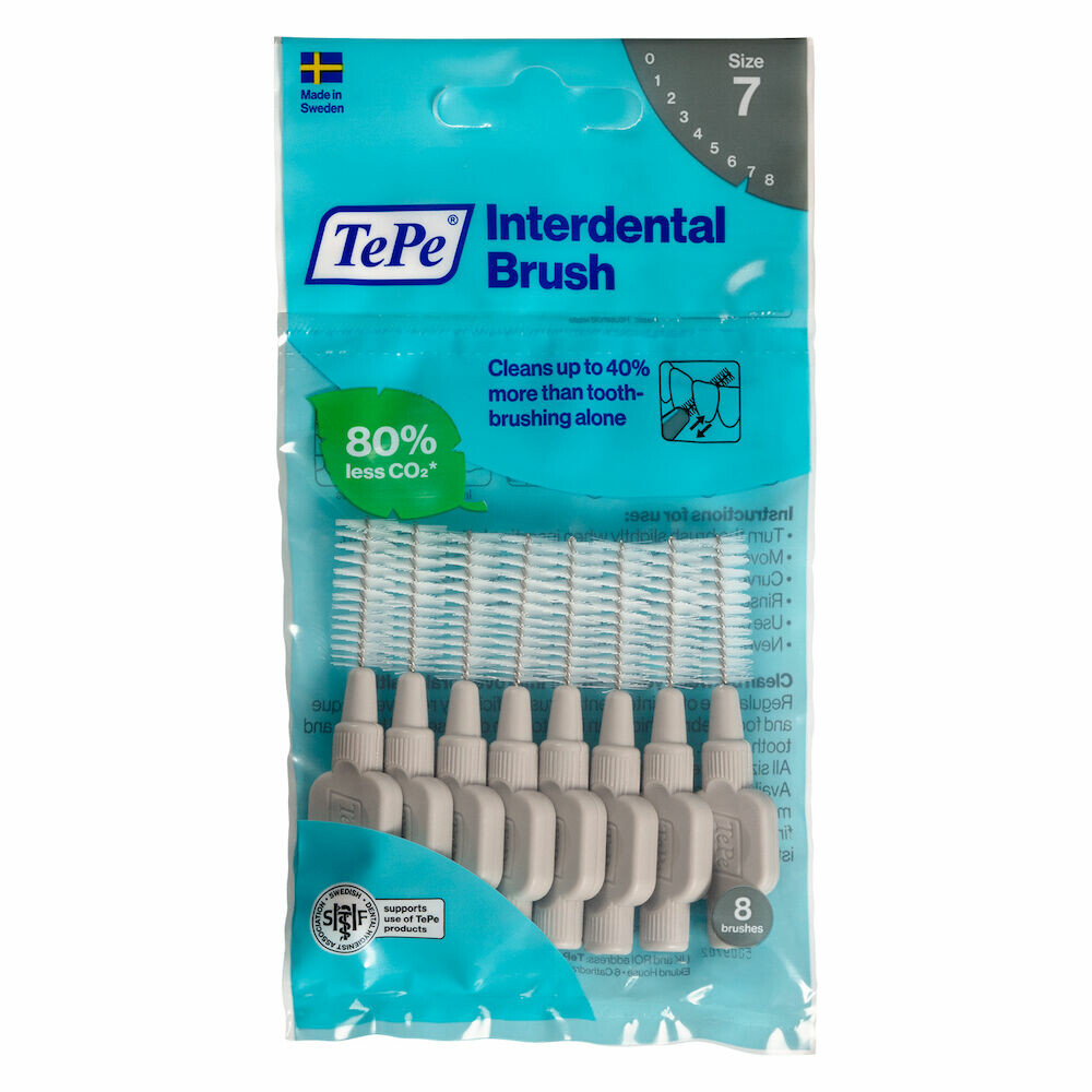 TePe Interdentale Ragers Original 1,3 mm Grijs8 stuks