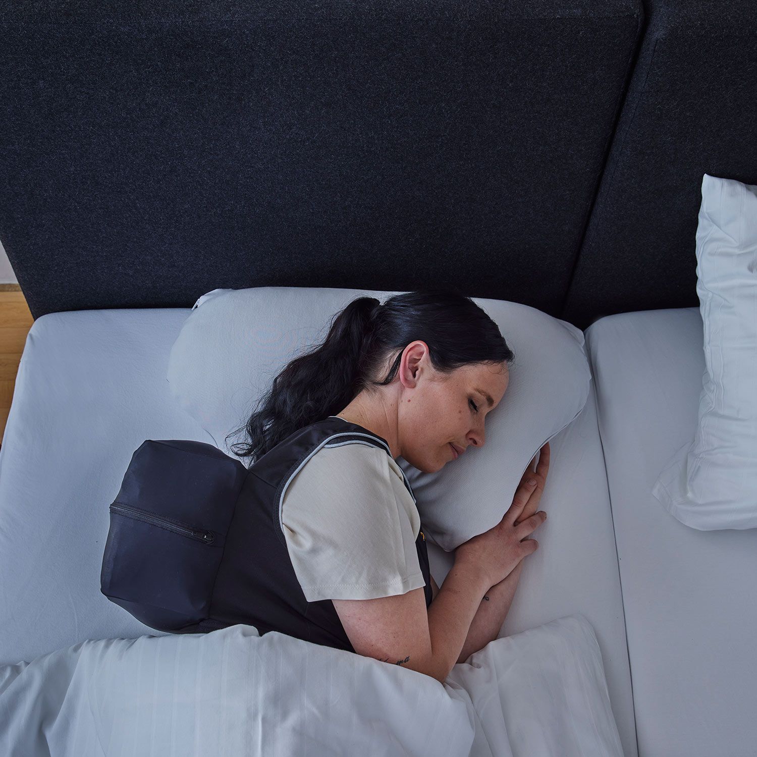 Nachtwaechter Anti-Schnarch Weste 2.0 + Luftpumpe