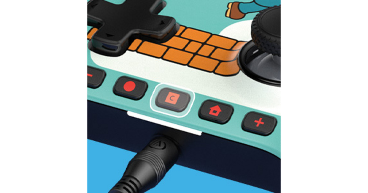 PowerAAdvantage bedrade controller voor Nintendo Switch 2 - Mario-tijd