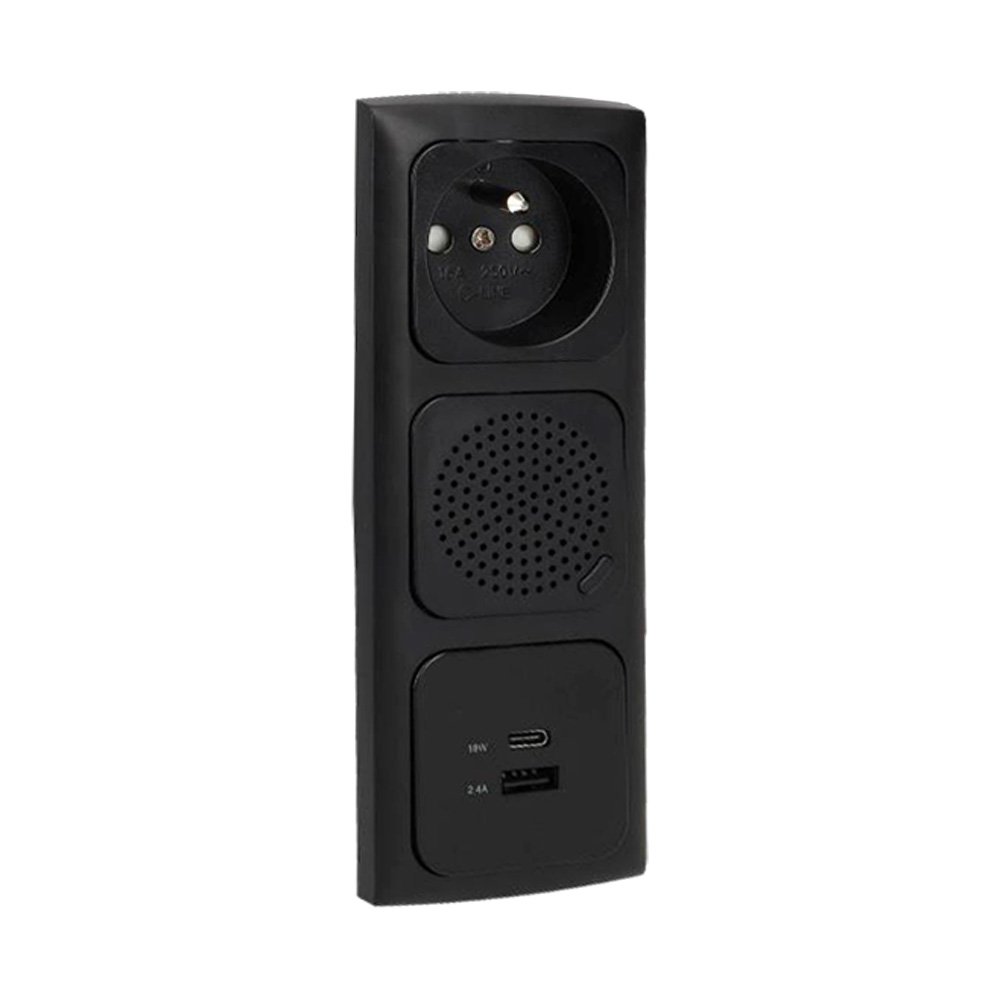 Haut-parleur Bluetooth C-Line noir encastrable HABA