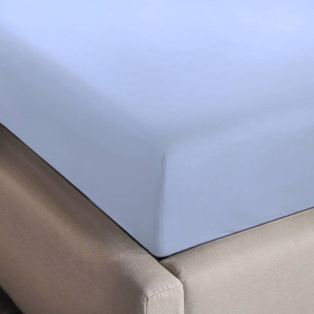 kinder hoeslaken jersey 70x150 lichtblauw