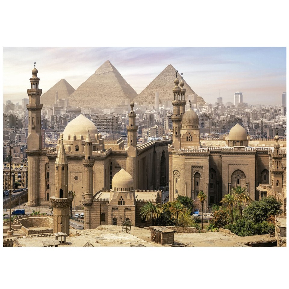 Educa - 1000 Brikker - Cairo Egypten Puslespil