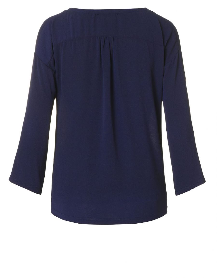 Blouse imprimée col V