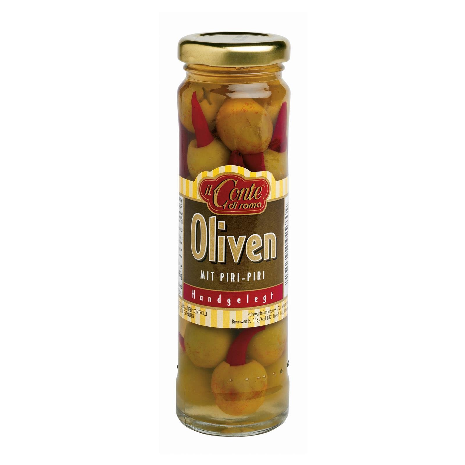 Il Conte di Roma Oliven mit Piri-Piri