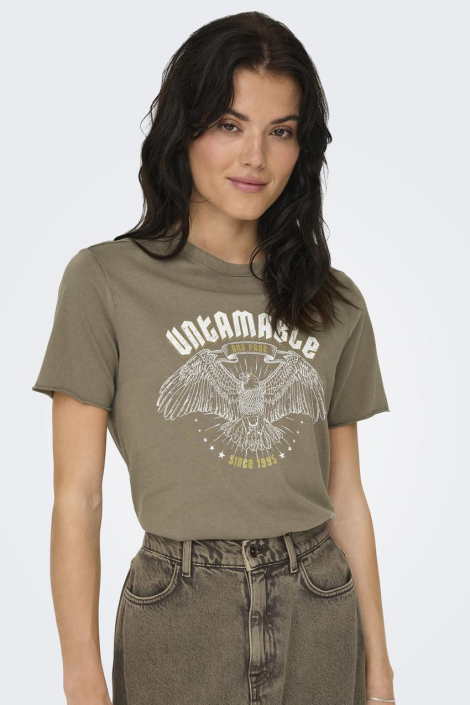 Only bruine dames t-shirt