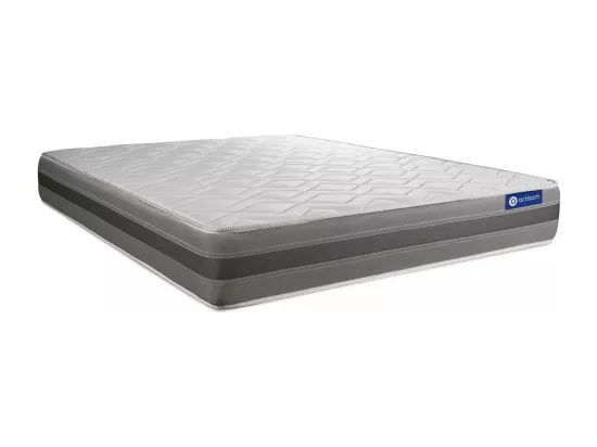 ACTISOM Matelas Ressorts ensachés et mémoire de forme 160x200 cm Maxi épaisseur 5zones de confort