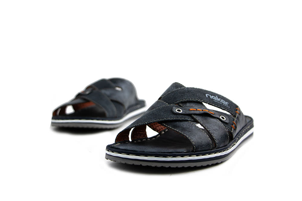 Rieker Slipper Navy Blue