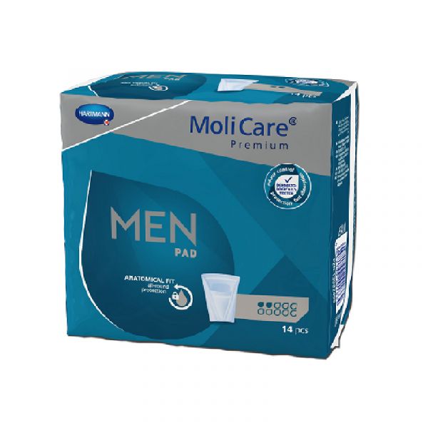 Hartmann Molicare Premium Men Pad 2 Gotas 14 Unidades