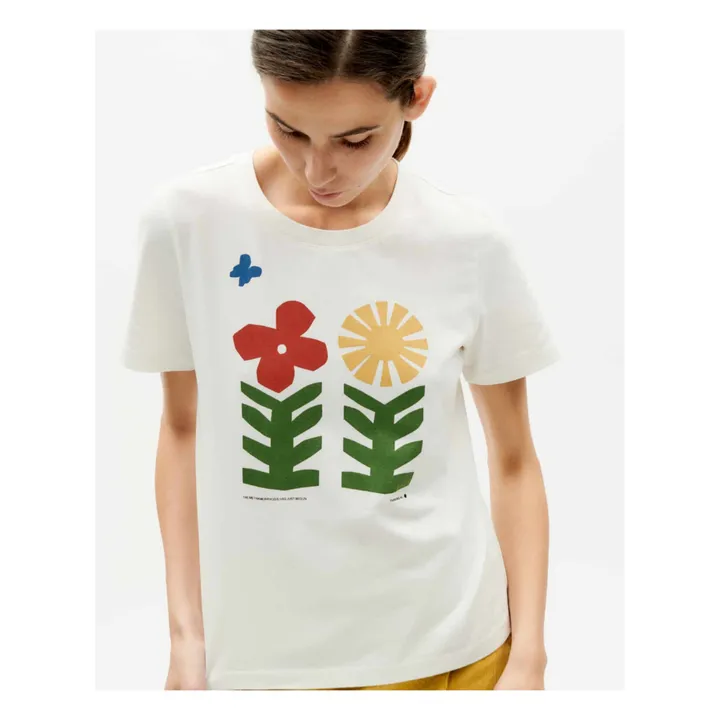 Thinking Mu T-shirt Ida Methamorphosis Coton Bio | Blanc