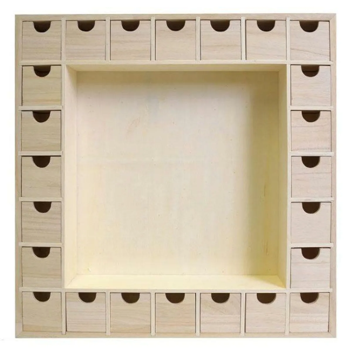 Artemio Calendrier de l'Avent Bois Carré