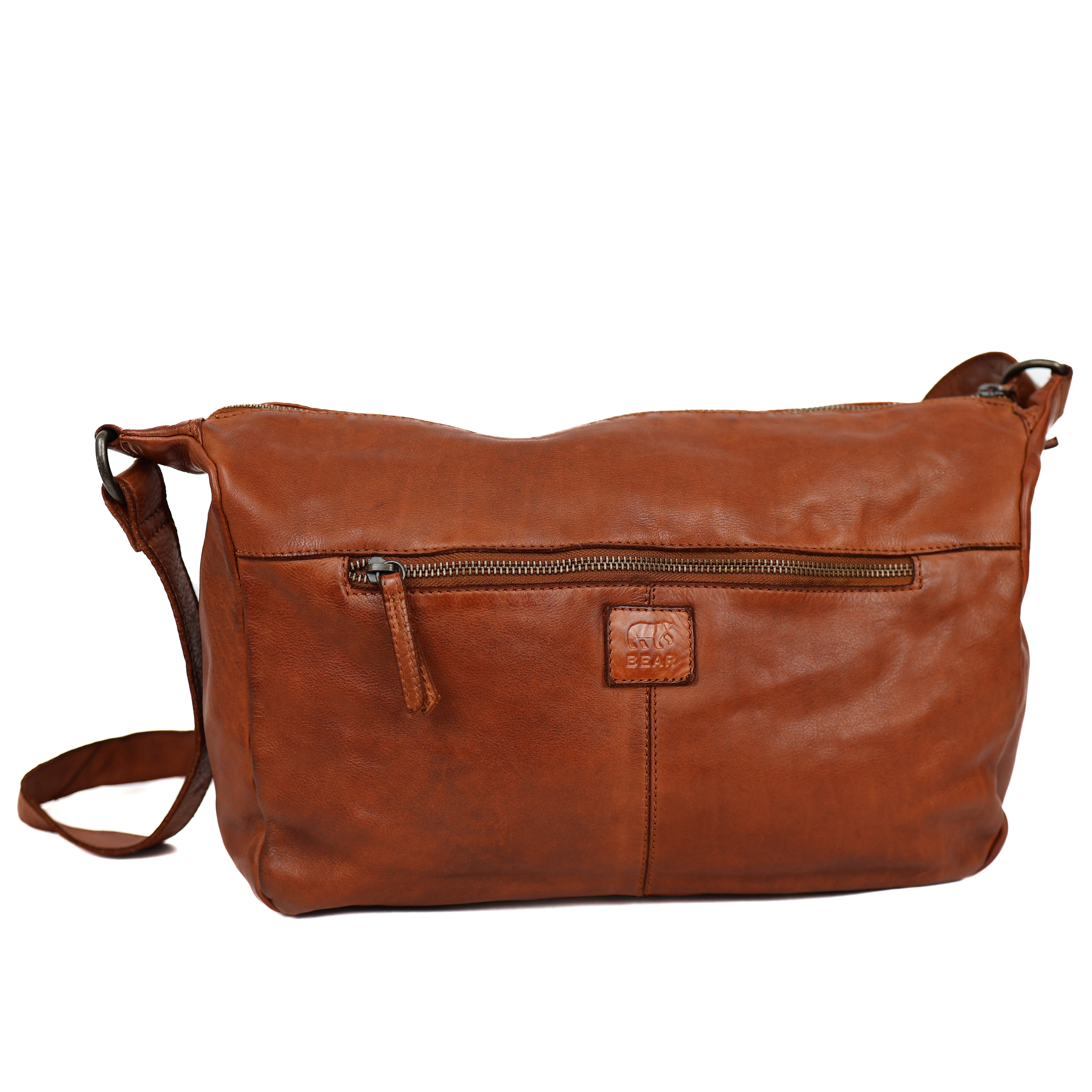 Schoudertas 'Fay' cognac COGNAC