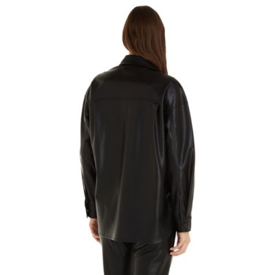 Chemise à manches longues femme Spr Ovs Pleather TOMMY HILFIGER