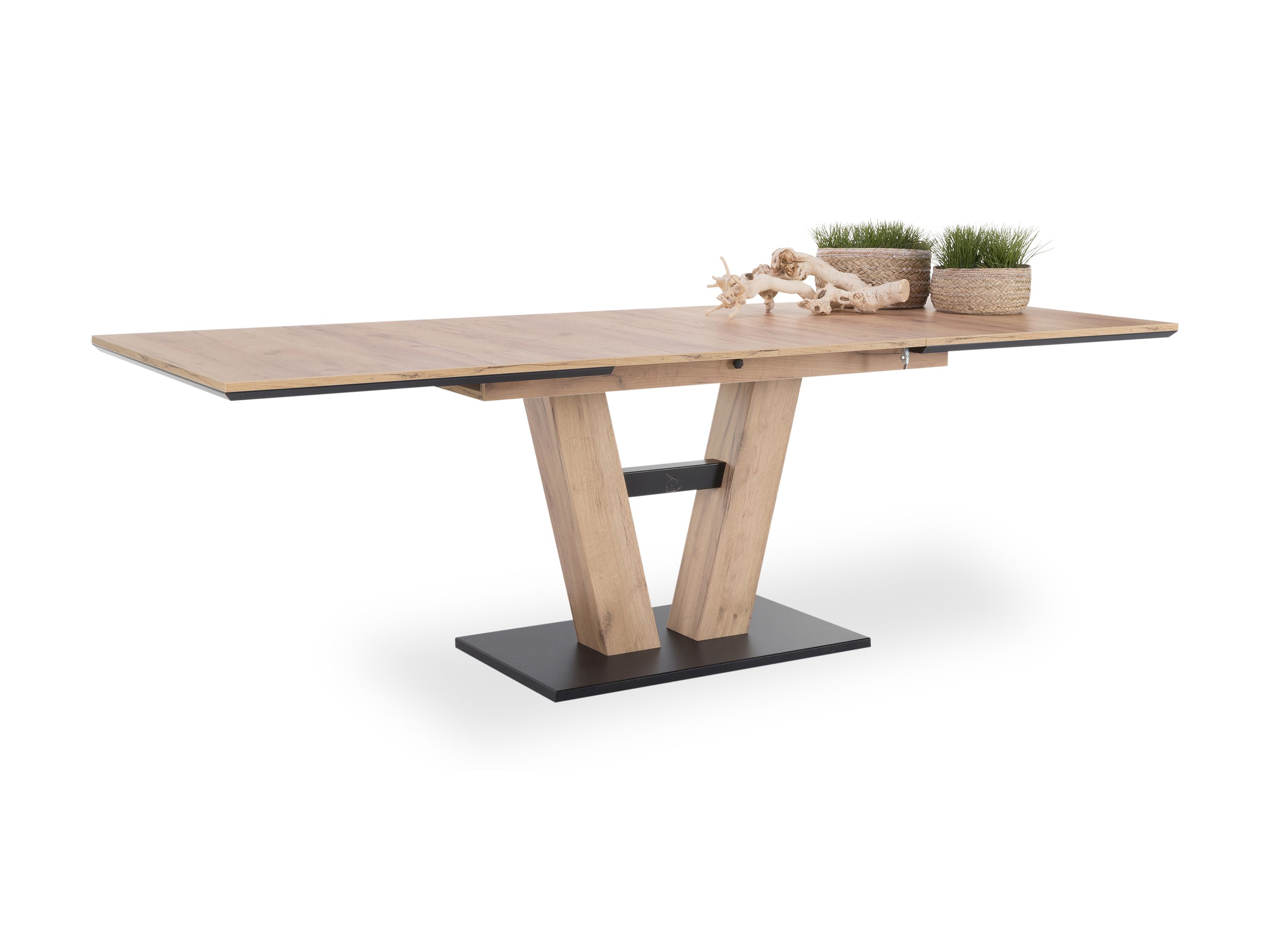 Esstisch SANSIBAR MELLUM 140(220)x90cm Funktion