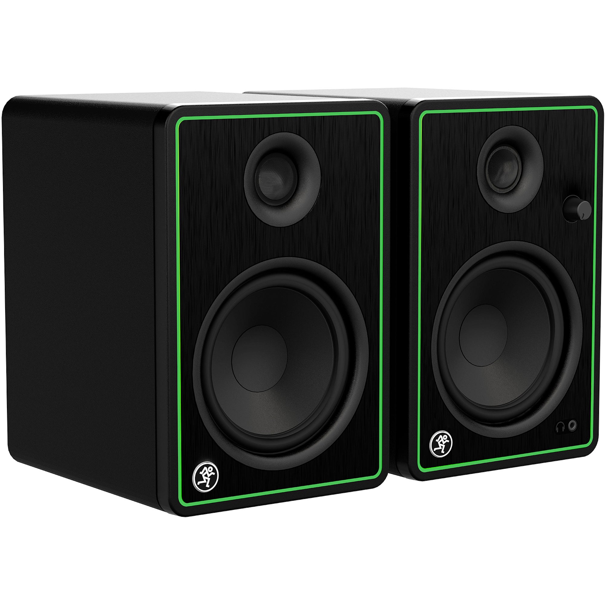 Mackie CR5-XBT studio-monitoren (set van 2) + monitorisolatie + kabels