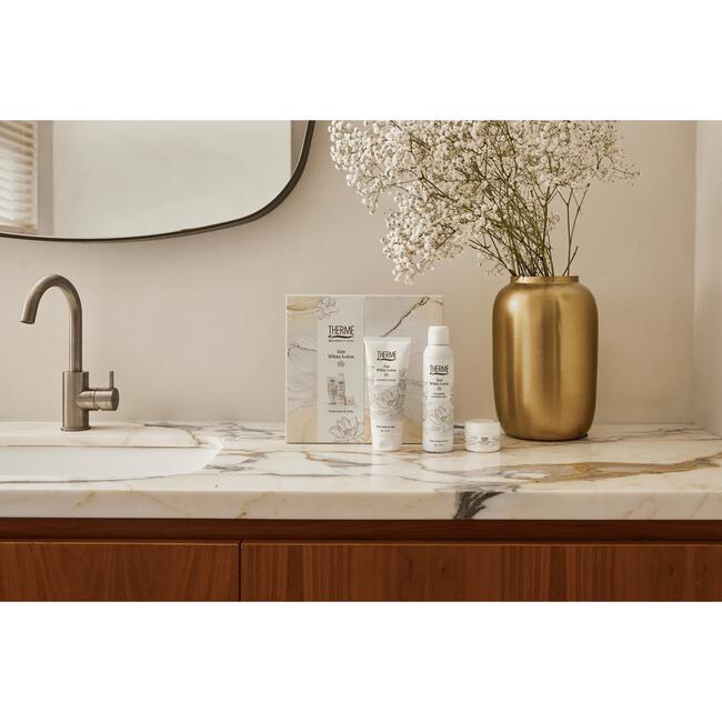 Therme Zen White Lotus Scrub 200ml + Butter 75g + Foam 200ml Geschenkset