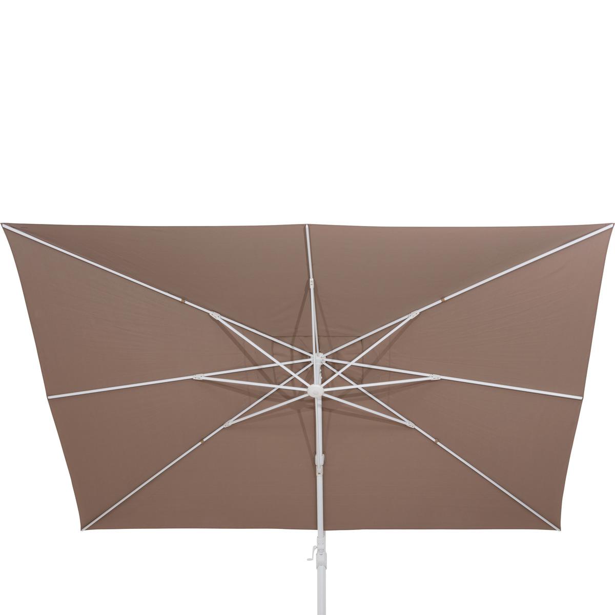 TOILE PARASOL MELHIA 3X3M NOISETTE