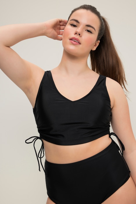 Bikini-Top, Softcups, seitliche Raffbänder