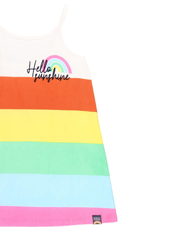 Träger-Kleid RAINBOW in bunt