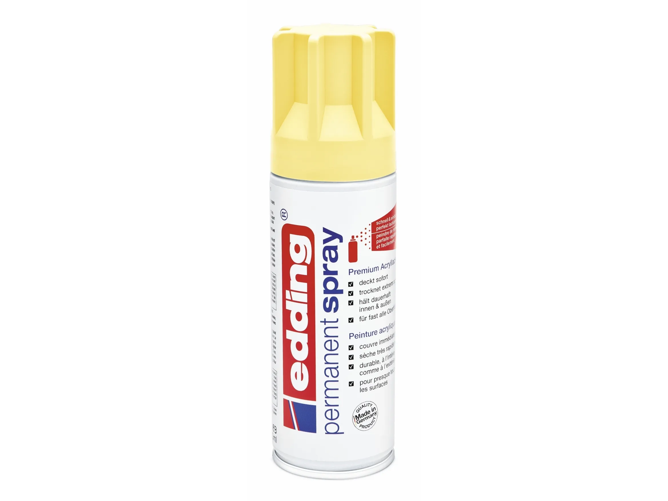 Edding Spray Pastel Yellow Mat 200 ml