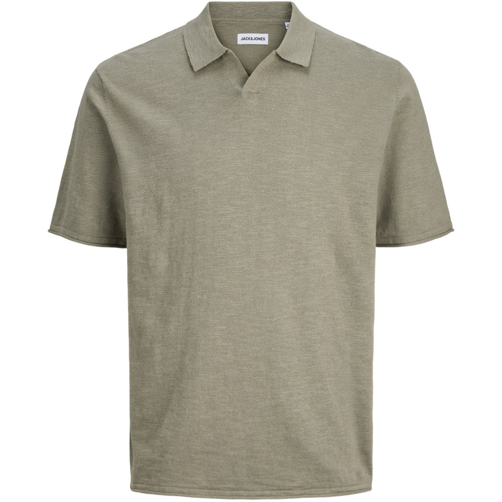Køb Jack & Jones Junior Vetiver Jjkane Strik Split Neck Polo Jnr