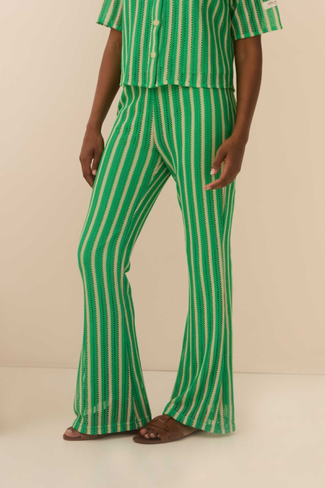 Lofty Manner groene dames broek
