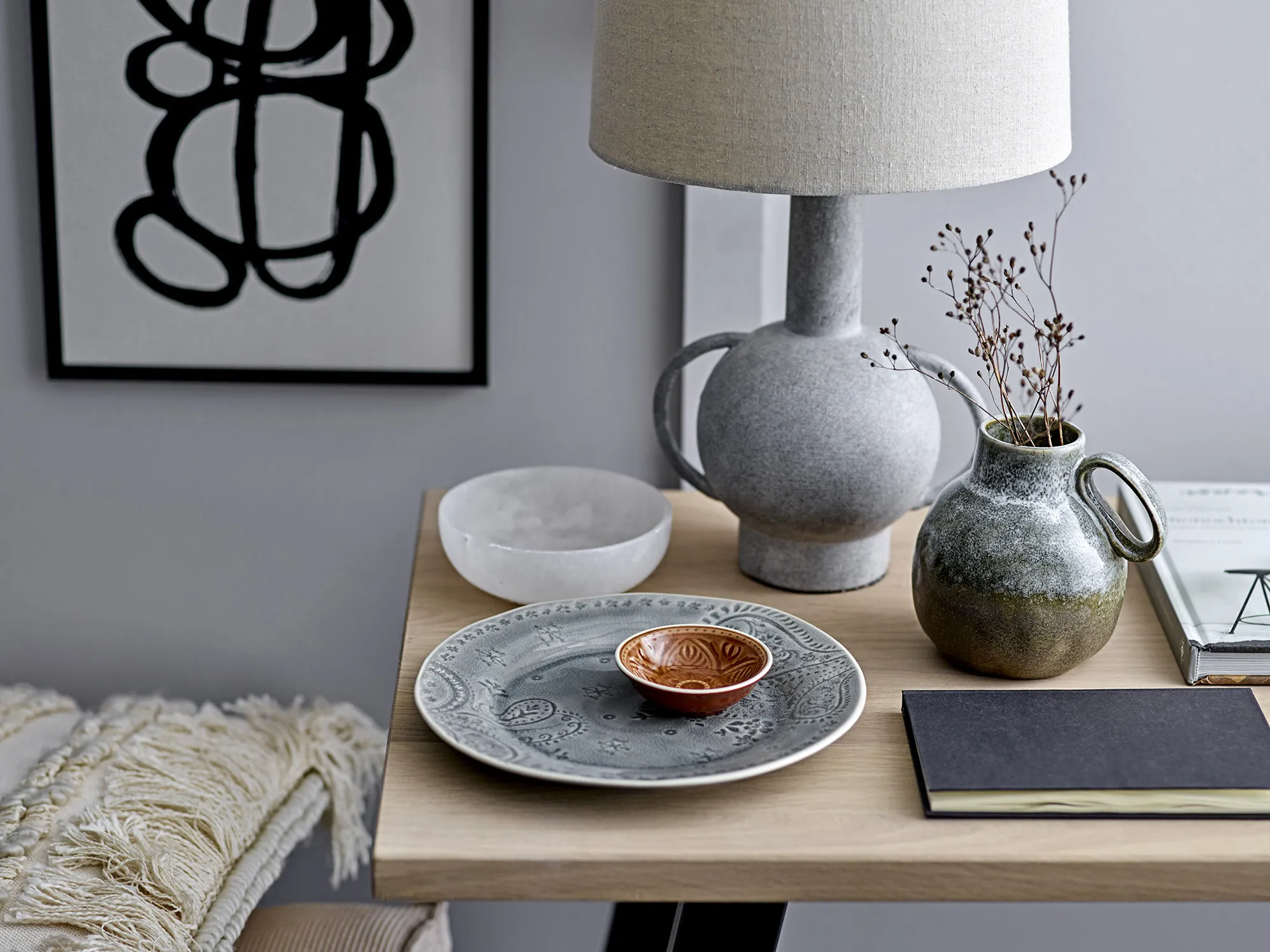 Bloomingville Kean Bordlampe