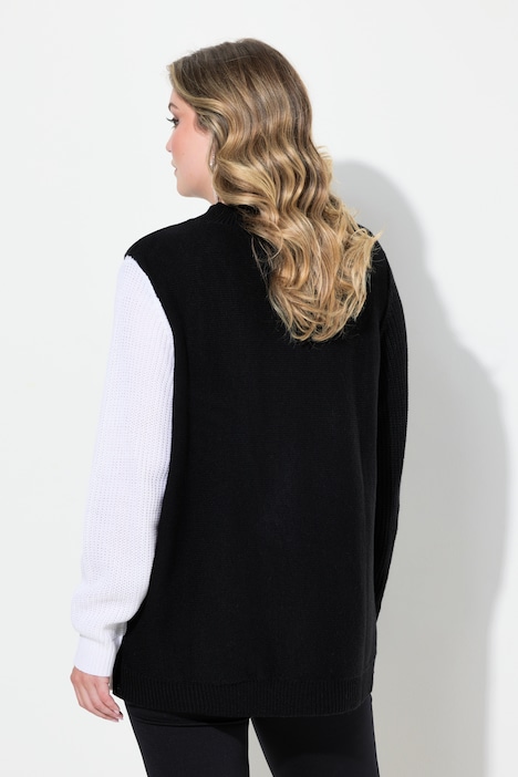Pullver, A-Line, Colorblocking