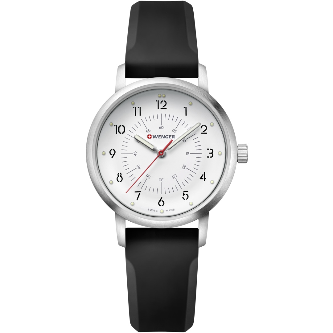 Wenger Avenue Silbrig / Schwarz Ø 35mm