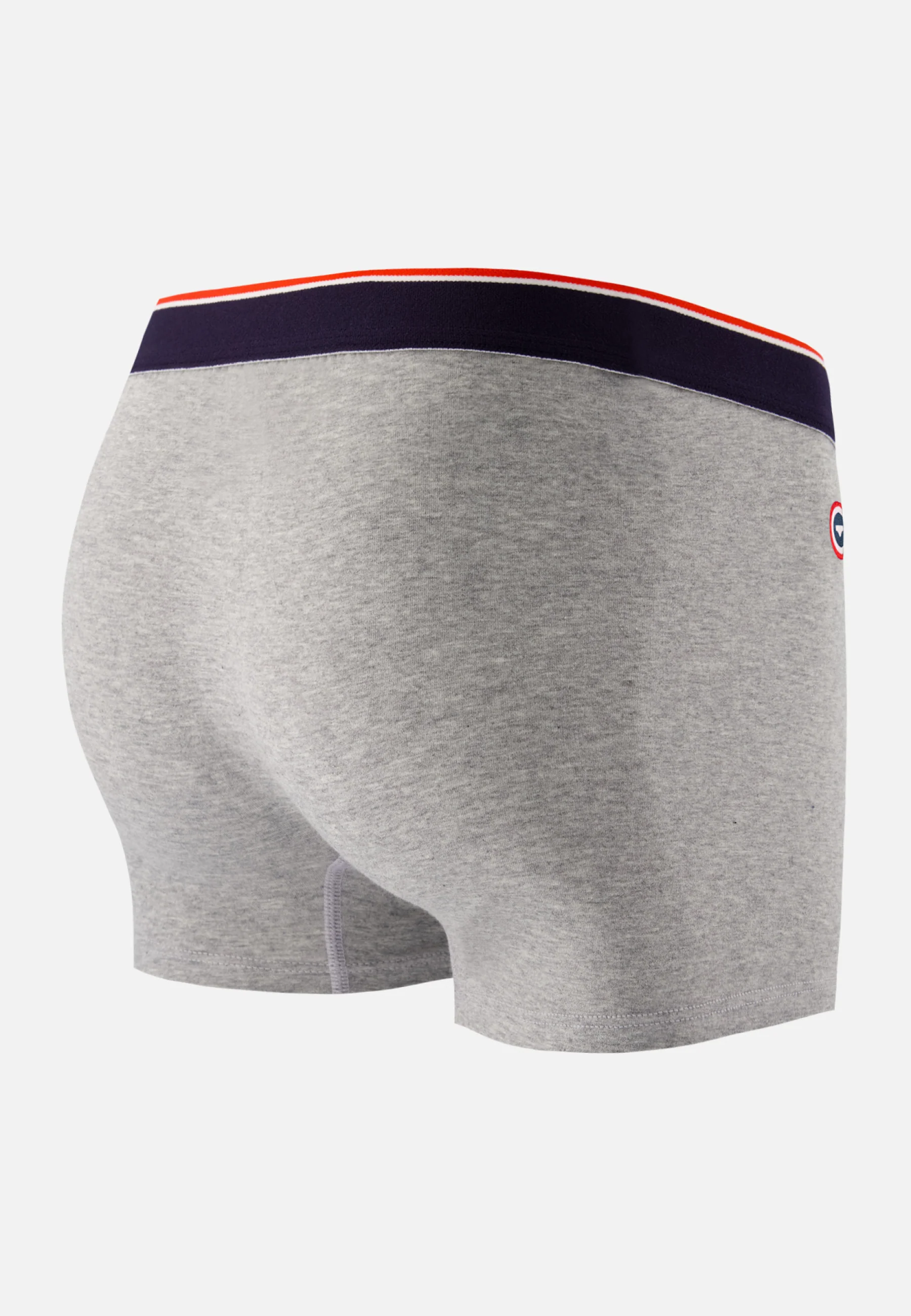Boxer en coton-Marius Gris Chiné