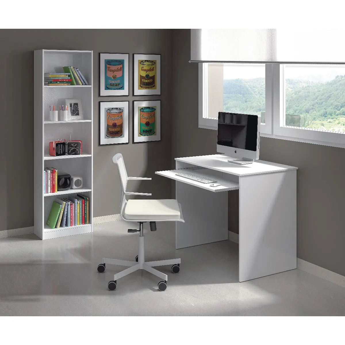 Bureau Alter - Blanc brillant