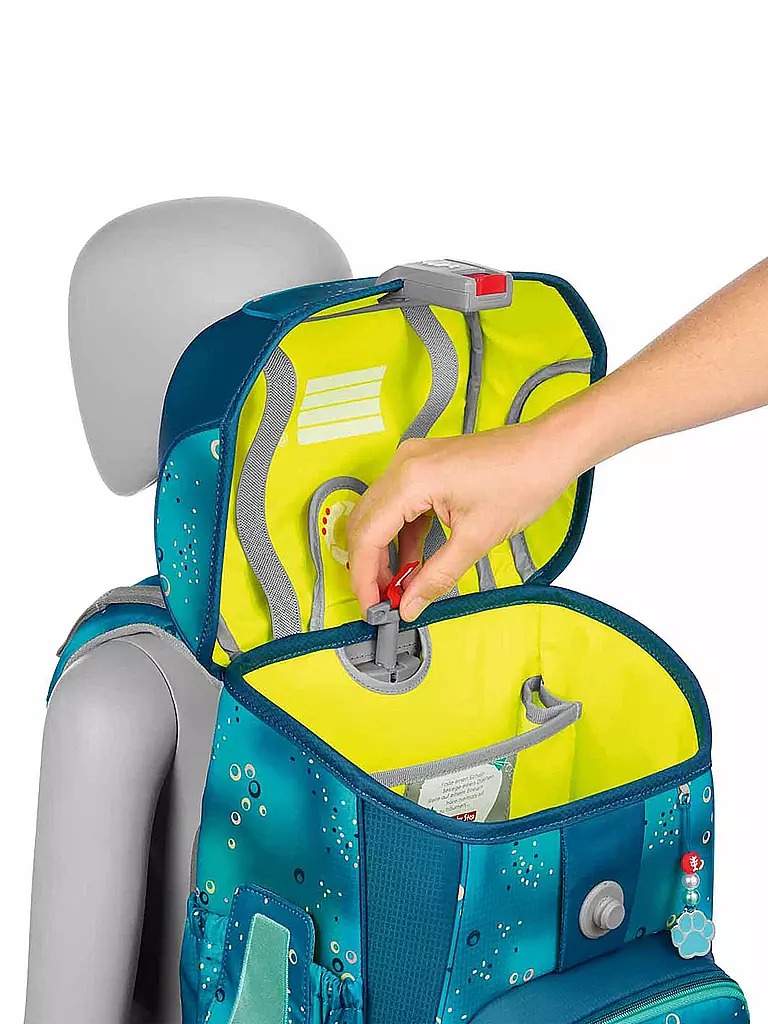 STEP BY STEP Schultaschen Set 5tlg CLOUD Basty  türkis