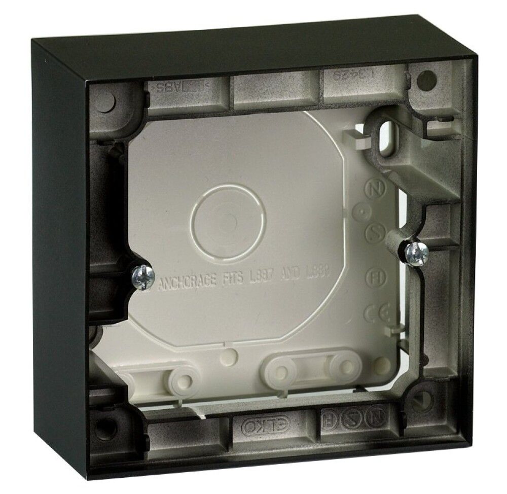 FORHØYRAMME 1ROM SV 35MM FOR DIMMER/PIR