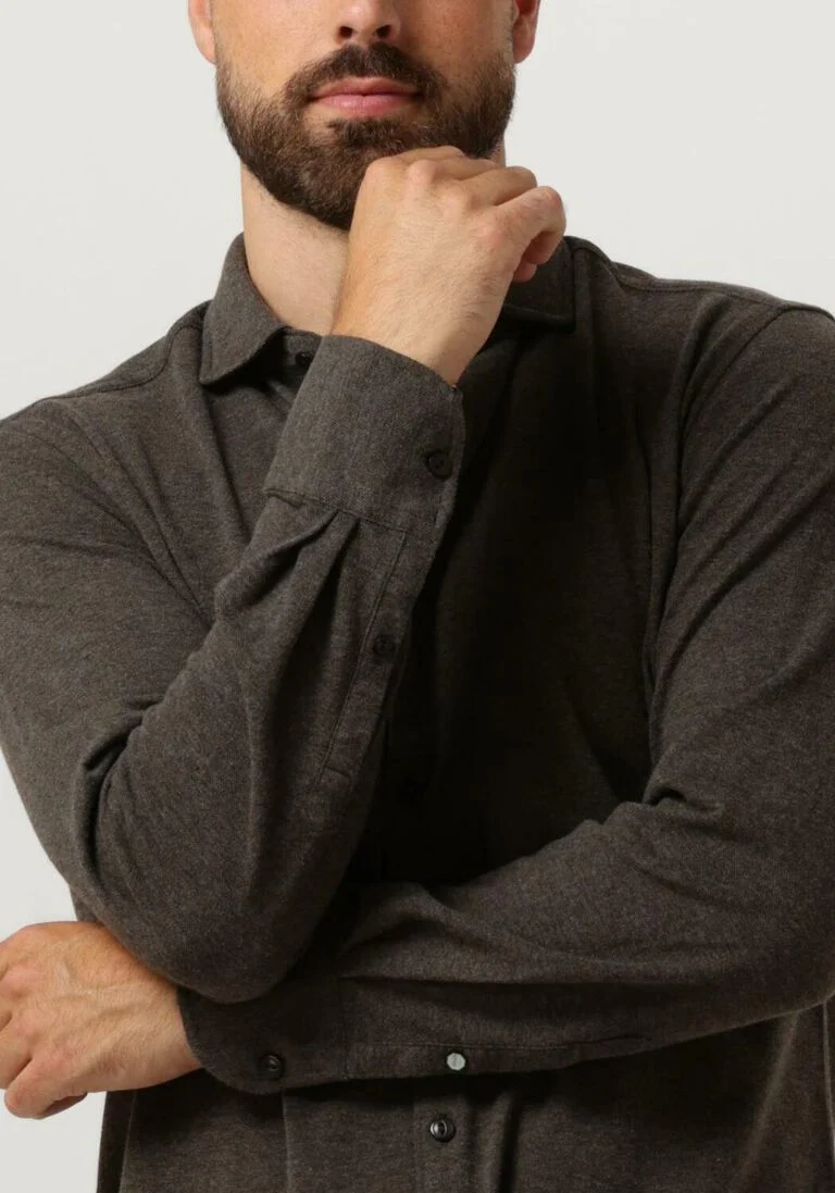 DSTREZZED groene dstrezzed casual overhemd kirk shirt