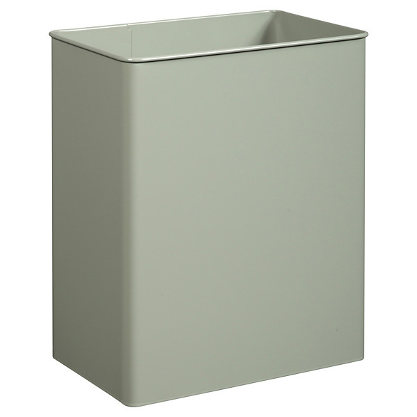 ROSSIGNOL Corbeille pivotante rectangulaire murale tourny - 27l - gris ciment