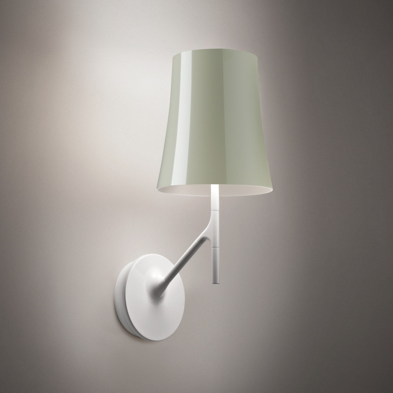 Foscarini Birdie wandlamp wit