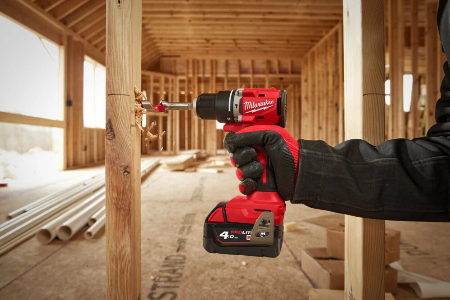 Milwaukee M18 BLPDRC-0X 18V Li-Ion accu klopboor- /schroefmachine body in HD Box